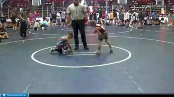 56 lbs Round 4 (6 Team) - Jordan Skodak, ARES Black vs Quinton Franklin, ARES Red