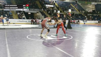 175 lbs 7th Place - Jacob Borawski, Mount Greylock vs Isaac Hartshorn, Monument Mountain