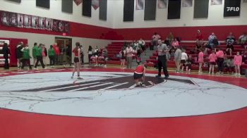 100 lbs 5th Place Match - Mia Michael, Union Community vs Mckayla Felderman, Union Community