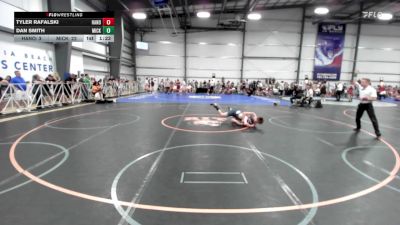 138 lbs Rr Rnd 2 - Tyler Rafalski, Hanover Hawkeye vs Dan Smith, Micky's Maniacs White