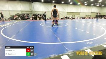 180 lbs Rr Rnd 6 - Roman Fraser, Untouchables 14U vs Michael Garcia, West Coast Riders 14U