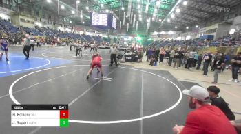 130 lbs Consi Of 16 #2 - Harvey Kolacny, Bill Reed Middle School vs Judah Bogart, Glenwood Springs Middle School
