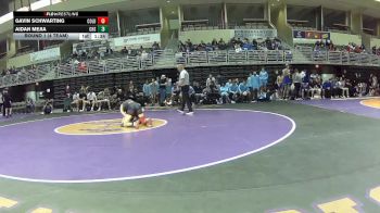 120 lbs Round 1 (4 Team) - Gavin Schwarting, Columbus vs Aidan Mejia, Crismon High School