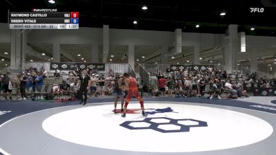 U15 GR - 62 lbs Cons. Round 4 - Raymond Castillo, California vs Deebo Vitale, Grindhouse Wrestling Club