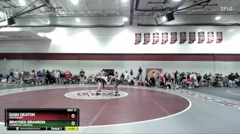 113 lbs Round 4 - Dash Deaton, Southport vs Brayden Branson, Lawrence Central