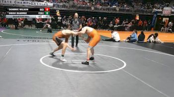 6A 157 lbs Quarterfinal - Dominic Wilson, Rockwall vs Diego Ramirez, El Paso Pebble Hills