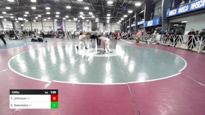 138 lbs Round Of 32 - Thomas Johnson, SC vs Caiden Saavedra, VA