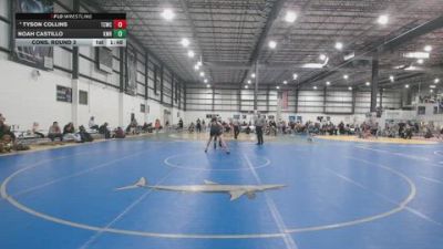 138 lbs Cons. Round 3 - Tyson Collins, The Charleston Wrestling Club vs Noah Castillo, Kellam Mat Rats
