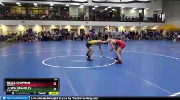 125 lbs Quarterfinal - Justin Brantley, Manchester vs Reece Chapman, Wabash