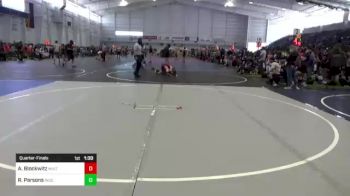 86 lbs Quarterfinal - Richard Parsons, Independent vs Alden Blockwitz, White Tanks WC