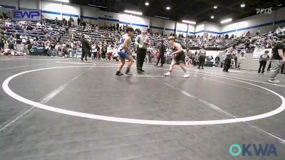 105/HWT lbs Rr Rnd 1 - Silas Burr, Team Tulsa Wrestling Club vs Ezra Edwards (HWT), Choctaw Ironman Youth Wrestling