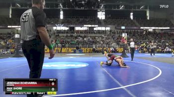 133 lbs 7th Place Match - Jeremiah Echevarria, Gannon vs Max Shore, Tiffin