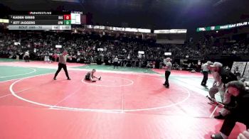 70 lbs Semifinal - Kaden Gibbs, ROGA vs Jett Jaggers, CPWA