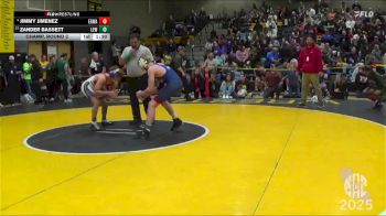 135 lbs Champ. Round 2 - Zander Bassett, Livermore Elite WC vs Jimmy Jimenez, Elk Grove Wrestling Academy