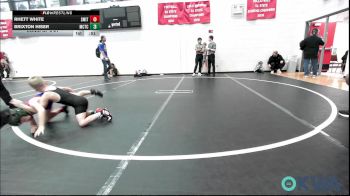 52 lbs Consi Of 8 #1 - Rhett White, Smith Wrestling Academy vs Brixton Hiser, Murray County Takedown Club