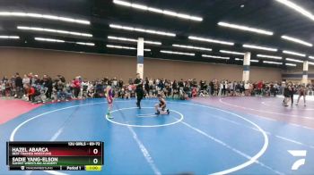 69-72 lbs Round 1 - Hazel Abarca, Best Trained Wrestling vs Sadie Yang-Elson, Summit Wrestling Academy