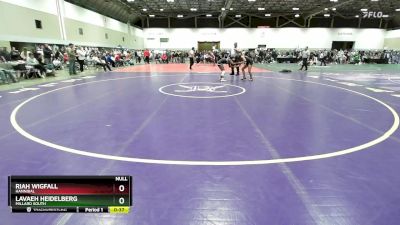 130 lbs Cons. Round 5 - Lavaeh Heidelberg, Millard South vs Riah Wigfall, Hannibal