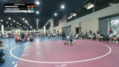 144 lbs Cons. Round 4 - Gavin Petersen, Trojan Wrestling Academy LLC vs James Franklin, Stronghold Wrestling Club