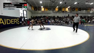 165 lbs Semifinal - James Holiday, Esperanza vs Cross Rodriguez, Calvary Chapel/SA