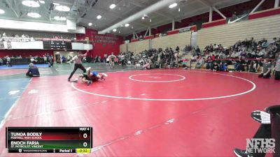 146 lbs Cons. Round 3 - Tunoa Bodily, Foothill High School vs Enoch Faria, St. Patrick/St. Vincent