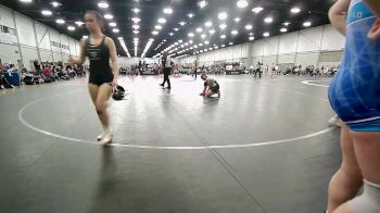 135 lbs Rr Rnd 5 - Cadence Carter, MOJO Girls NDT vs Taydem Bylin, Untouchables Girls