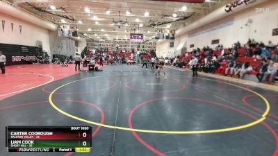 175 lbs Round 1 - Carter Coorough, Ralston Valley vs Liam Cook, Smoky Hill