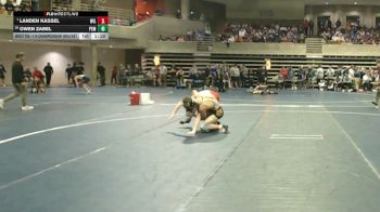 114 Championship Bracket Cons. Round 6 - Owen Zabel, Plainview Elgin Millville vs Landen Kassel, Willmar