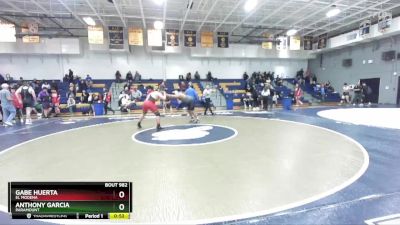 215 lbs Cons. Round 3 - Anthony Garcia, Paramount vs Gabe Huerta, El Modena