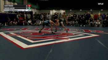 120 lbs Semifinal - Alex Rozas, LA vs Mason Jakob, TN