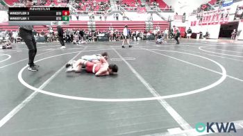 76 lbs Round Of 16 - Lorenzo Hernandez, ARDMORE TAKEDOWN CLUB vs Kyzer Falcon, Division Bell Wrestling