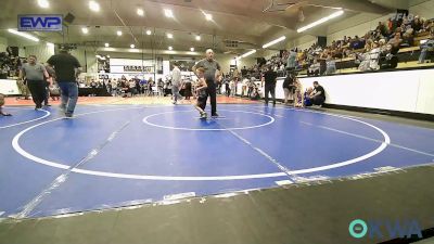 49 lbs Rr Rnd 4 - Bryer Williams, Locust Grove Youth Wrestling vs Alex Korte, Wagoner Takedown Club