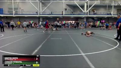 80 lbs Round 6 (8 Team) - Griffin Smith, U2-Cliff Built vs Connor Pimentel, Doughboys