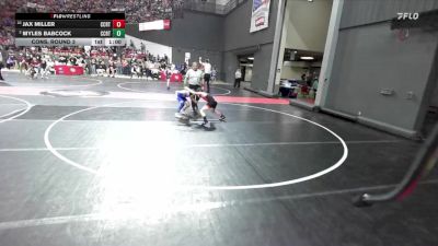 81 lbs Cons. Round 3 - Myles Babcock, Maverick Training Center vs Jax Miller, Mollitium