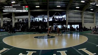 197 lbs Champ. Round 1 - Clayton Downs, Salem vs Devon Bell, West Liberty