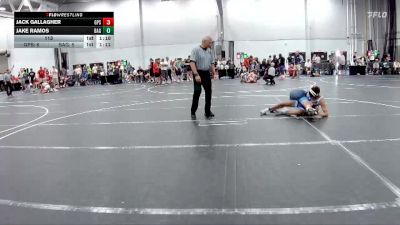 113 lbs Round 2 (4 Team) - Jack Gallagher, GPS vs Jake Ramos, Broad Axe Gold