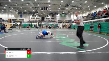 152 lbs Round 3 - Ethan Sipes, Eastern Hancock vs Muan Tea, Perry Meridian