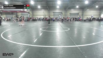 112 lbs Consi Of 32 #2 - Kaori Karas, PSF Wrestling vs Allison Birkett, Sebolt Wrestling Academy