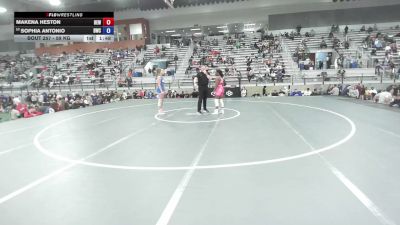 62 kg Champ. Rd Of 32 - Jordyn Parker, Best Trained Wrestling vs Carley Ceshker, B.A.M. Training Center
