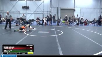 80 lbs Semis (4 Team) - Gabe Dickun, Xtreme Team vs Nick Loch, Attack