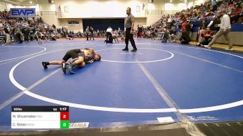 83 lbs Semifinal - Noah Shuemake, Pirate Wrestling Club vs Creed Rolan, Mcalester Youth Wrestling