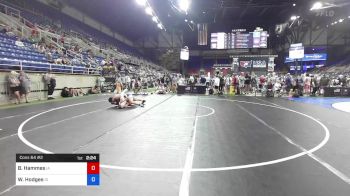 195 lbs Cons 64 #2 - Ben Hammes, Iowa vs Wesley Hodges, Idaho