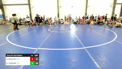 148 lbs Quarterfinal - Brendan Bowman, Gold Medal WC vs Attila Vigilante, Triumph Blue