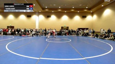 130 lbs Quarters - Anna Lanka, Pennsylvania vs Godie Hart, Pennsylvania