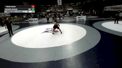 110 lbs Champ. Rd Of 16 - Braden Dugan, Driller Wrestling Club vs Noah Silva