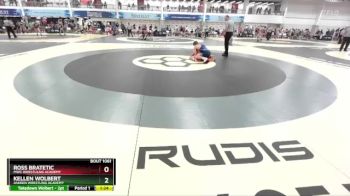 133 lbs Round 3 - Kellen Wolbert, Askren Wrestling Academy vs Ross Bratetic, MWC Wrestlilng Academy