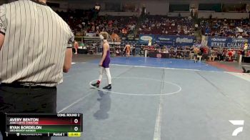 D 3 106 lbs Cons. Round 2 - Avery Benton, John Curtis Christian vs Ryan Bordelon, Archbishop Hannan