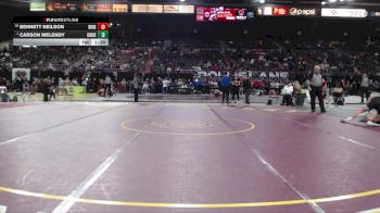 165 lbs Champ. Round 3 - Carson Melendy, Churchill County vs Bennett Neilson, Riverton