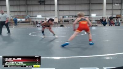 84 lbs Semifinal - Lexander Ramirez, Southern Idaho Training Center vs Holden Gillette, 208 Spartans