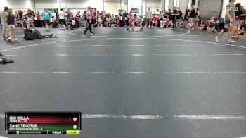 132 lbs Round 5 (6 Team) - Gio Rella, Town WC vs Zane Trostle, Moser`s Mat Monsters