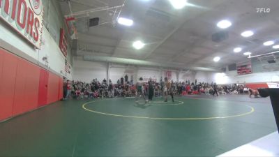 144 lbs Quarterfinal - Alan Cruz, Falcon vs Gavin Baca, Rocky Mountain